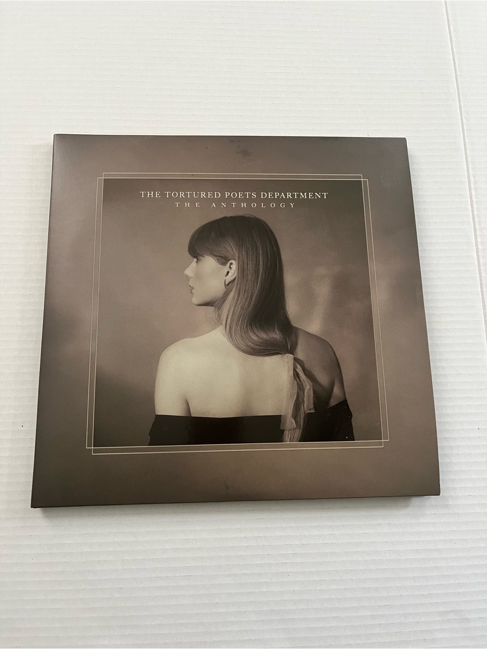 Taylor Swift The Tortured Poets Department Anthology - Brown and Cream Tones